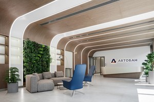 Рендер проекта штаб-квартиры холдинга «Автобан»