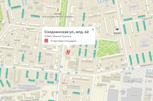 Сходненская улица, владение 42. Стартовая площадка по реновации