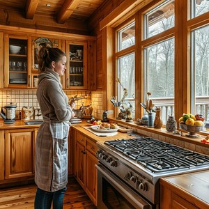 Газ дарит тепло и уют в загородном доме